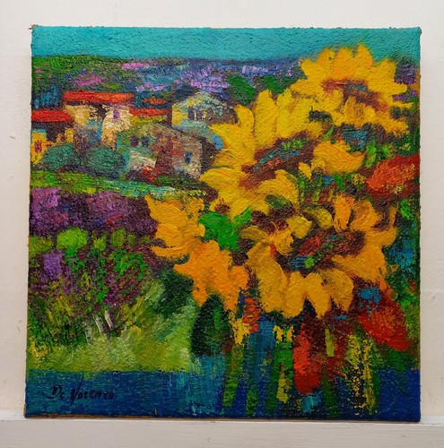 Quadro dipinto paesaggio - dipinto, olio
