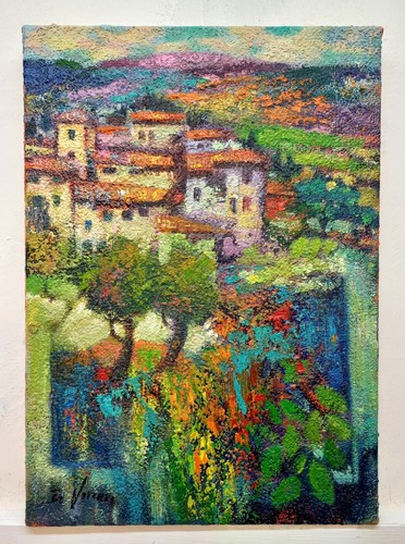 Quadro dipinto paesaggio olio - dipinto,