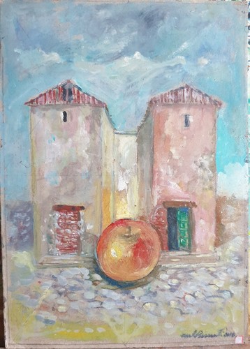 Quadro olio bissanti - quadro,