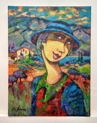 Paesaggio figura quadro - paesaggio,