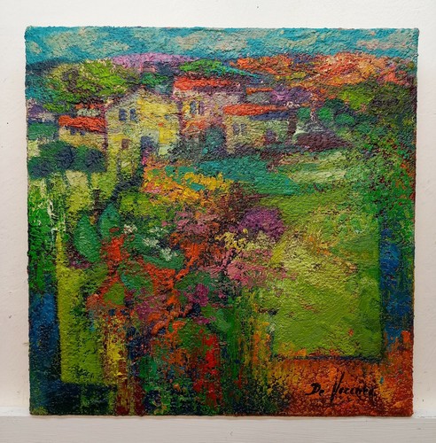Quadro dipinto paesaggio - quadro,