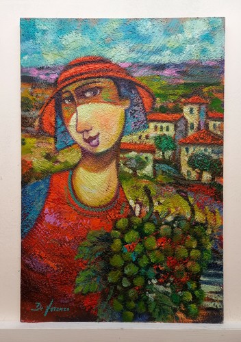 Paesaggio con figura - , quadro