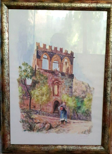 Dipinto olio carta - dipinto,