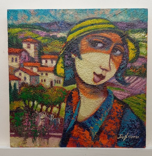 Quadro dipinto paesaggio - dipinto,