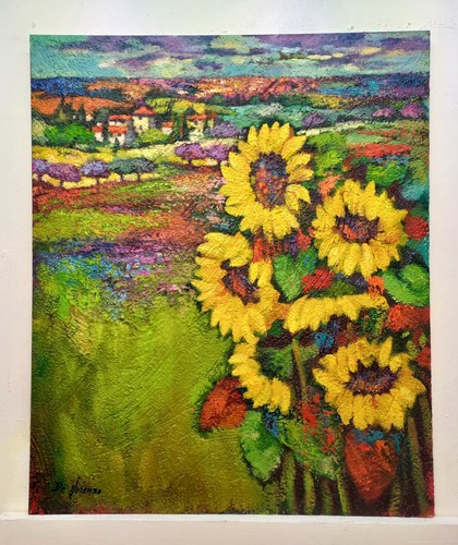 Quadro paesaggio toscano - quadro,