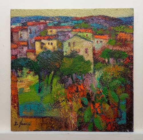 Quadro dipinto paesaggio olio - dipinto,