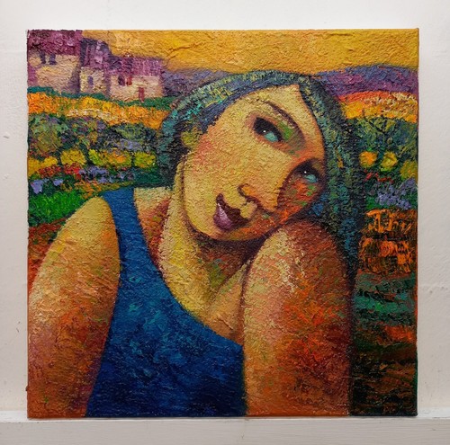 Quadro dipinto paesaggio - quadro,
