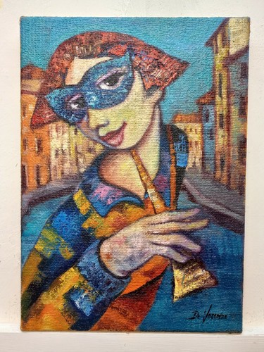 Quadro paesaggio figura - paesaggio,