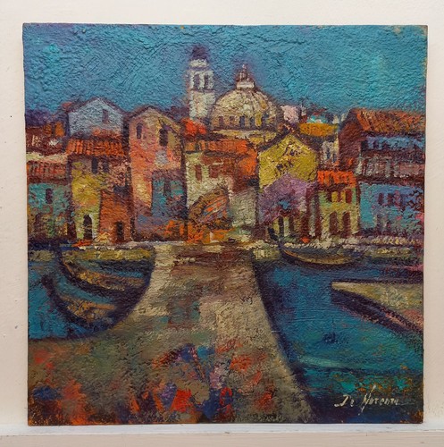 Quadro dipinto paesaggio - dipinto, olio